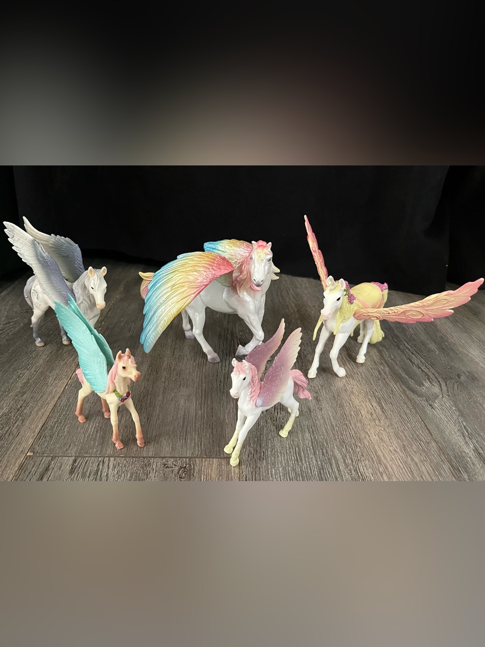 Schleich Creatology Horse Fantasy Pegasus Lot